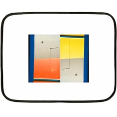 Geometry Twin-sided Mini Fleece Blanket by artposters