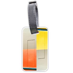 Geometry Single-sided Luggage Tag by artposters