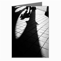 shadows Large Greeting Card