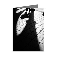 Shadows Small Greeting Card by artposters