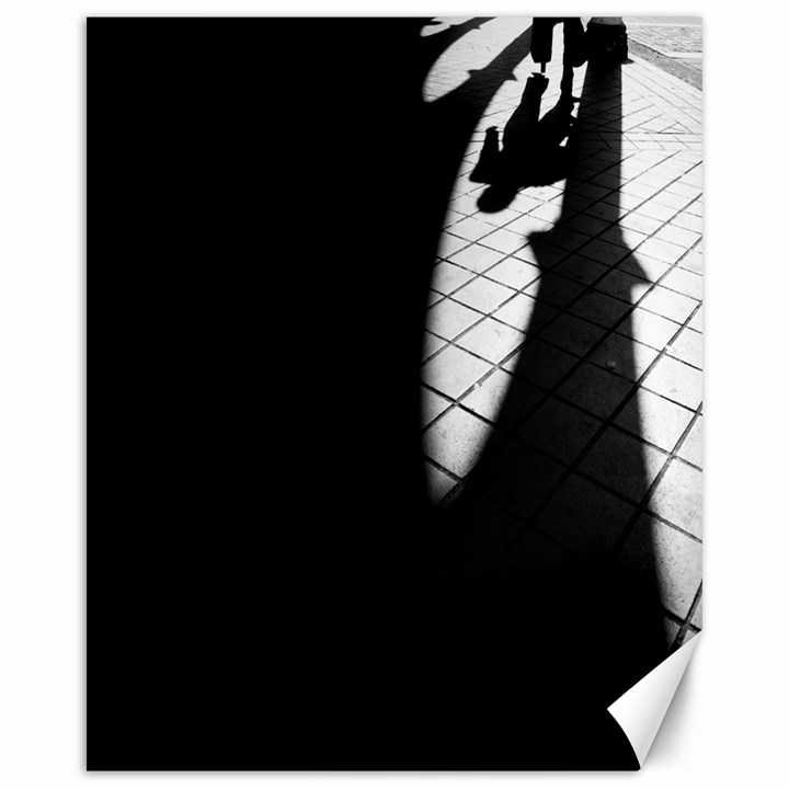 shadows 16  x 20  Unframed Canvas Print