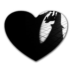 Shadows Mouse Pad (heart) by artposters