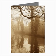 Misty Morning 8 Pack Large Greeting Card by artposters