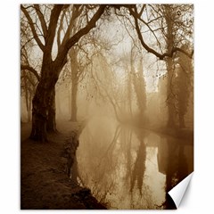 Misty Morning 8  X 10  Unframed Canvas Print by artposters