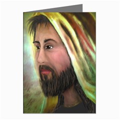 Jesus By Ave Hurley, Artrave Com/ave -  8 Pack Large Greeting Card by ArtRave2