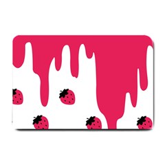 Melting Strawberry Small Door Mat