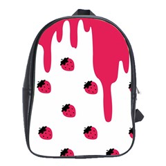 Melting Strawberry School Bag (xl)