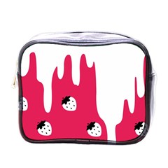 Melting White Chocolate (pink) Single-sided Cosmetic Case by strawberrymilk