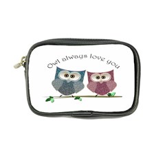 Owl Always Love You, Cute Owls Ultra Compact Camera Case by DigitalArtDesgins