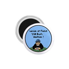 Losing At Poker 1 75  Magnet by ColemantoonsFunnyStore