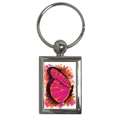 Pink Butter T Copy Key Chain (rectangle)