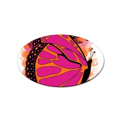 Pink Butter T Copy Sticker (oval)