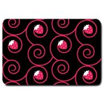 20130503 Oriental Black Large Door Mat 30 x20  Door Mat