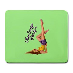 Pin Up Girl 4 Large Mouse Pad (rectangle) by UberSurgePinUps