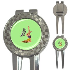 Pin Up Girl 4 Golf Pitchfork & Ball Marker by UberSurgePinUps