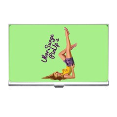 Pin Up Girl 4 Business Card Holder