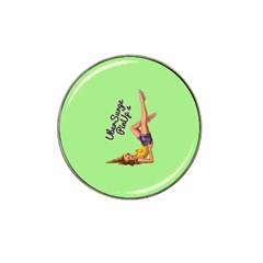 Pin Up Girl 4 Golf Ball Marker (for Hat Clip)