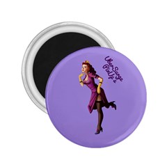 Pin Up 3 Regular Magnet (round) by UberSurgePinUps