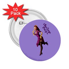 Pin Up 3 10 Pack Regular Button (round)