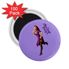 Pin Up 3 100 Pack Regular Magnet (round) by UberSurgePinUps