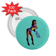 Pin Up 2 100 Pack Regular Button (round) by UberSurgePinUps