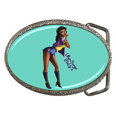 Pin Up 2 Belt Buckle (oval)