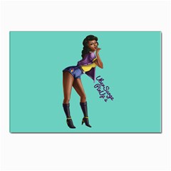 Pin Up 2 10 Pack Small Postcard