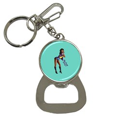 Pin Up 2 Key Chain With Bottle Opener