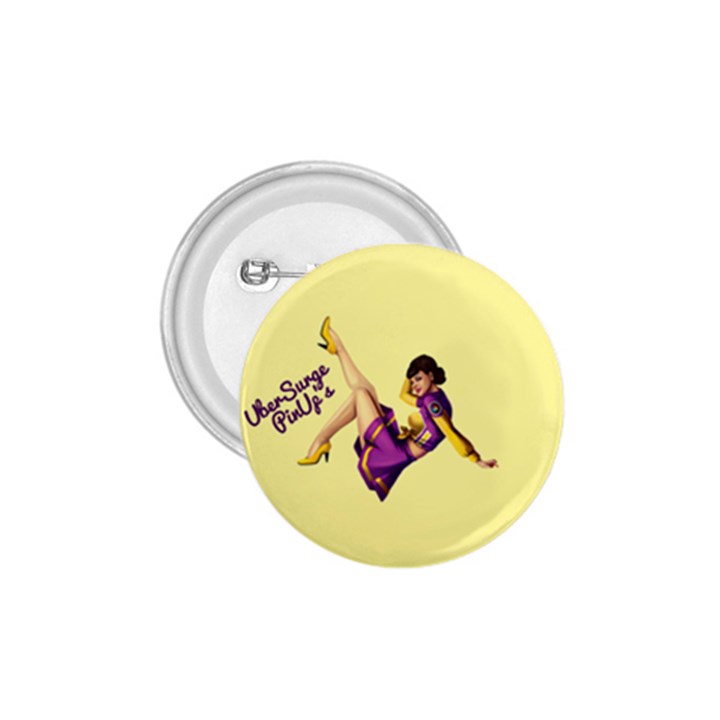 Pin Up Girl 1 1.75  Button