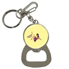 Pin Up Girl 1 Bottle Opener Key Chain