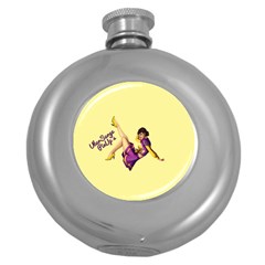 Pin Up Girl 1 Hip Flask (5 Oz) by UberSurgePinUps