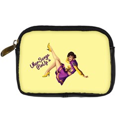 Pin Up Girl 1 Digital Camera Leather Case