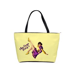 Pin Up Girl 1 Classic Shoulder Handbag by UberSurgePinUps