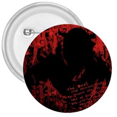 Tormented Devil Large Button (round) by VaughnIndustries