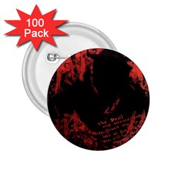 Tormented Devil 100 Pack Regular Button (round)