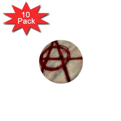 Anarchy 10 Pack Mini Button (round)