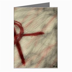 Anarchy Large Greeting Card by VaughnIndustries