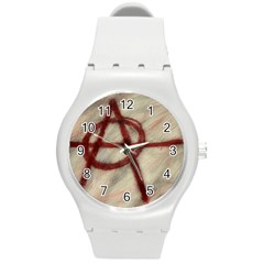 Anarchy Round Plastic Sport Watch Medium by VaughnIndustries