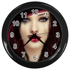 Beautiful Mess Black Wall Clock by VaughnIndustries