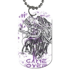 Game Over Single-sided Dog Tag by VaughnIndustries