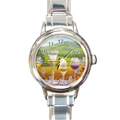 Vine Classic Elegant Ladies Watch (round) by fabfunbox