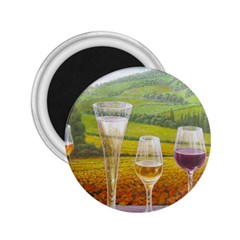 Vine Regular Magnet (round) by fabfunbox