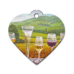 Vine Twin-sided Dog Tag (heart)