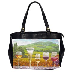 Vine Twin-sided Oversized Handbag by fabfunbox