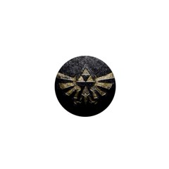 Triforce Emboss Mini Magnet (round)