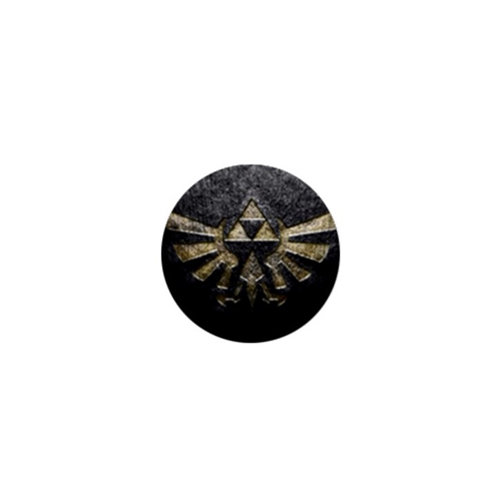 Triforce Emboss Mini Magnet (Round)