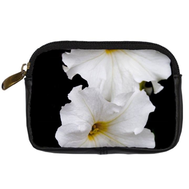 White Peonies   Compact Camera Case