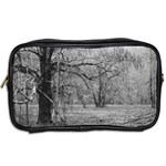 Black and White Forest Twin-sided Personal Care Bag Back