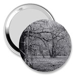 Black and White Forest 3  Handbag Mirror Front