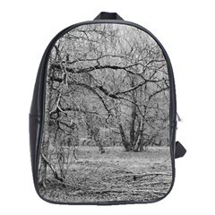 Black And White Forest School Bag (xl) by Elanga